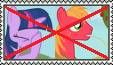 Size: 113x65 | Tagged: safe, artist:fairykitties22, character:big mcintosh, character:twilight sparkle, species:earth pony, species:pony, ship:twimac, anti-shipping, deviantart stamp, male, shipping, stallion, stamp, straight