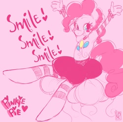 Size: 981x969 | Tagged: safe, artist:yuuri, character:pinkie pie, species:anthro