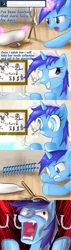 Size: 1000x3499 | Tagged: safe, artist:dazko, character:minuette, ask, ask doctor colgate, dialogue, female, solo