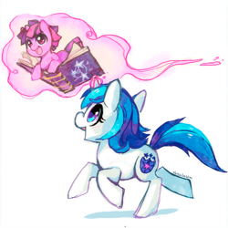 Size: 700x700 | Tagged: safe, artist:theuselesstoe, character:shining armor, character:twilight sparkle, oc:dusk shine, species:pony, species:unicorn, bbbff, book, brother and sister, colt, cute, duskabetes, female, filly, filly twilight sparkle, flying, flying books, foal, gleamibetes, gleaming shield, happy, magic, male, open mouth, riding, rule 63, rule63betes, running, siblings, smiling, telekinesis, twiabetes, younger