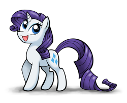 Size: 900x728 | Tagged: dead source, safe, artist:ufocookiez, character:rarity, species:pony, species:unicorn, female, mare, simple background, solo, white background