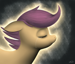 Size: 3500x3000 | Tagged: safe, artist:zirbronium, character:scootaloo, crying, female, solo