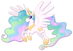 Size: 1140x799 | Tagged: dead source, safe, artist:catwhitney, character:princess celestia, species:alicorn, species:pony, female, mare, solo
