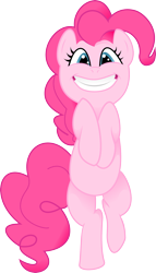 Size: 1939x3379 | Tagged: safe, artist:voaxmasterspydre, character:pinkie pie, simple background, transparent background, vector