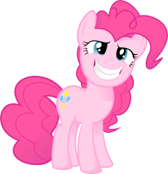 Size: 2824x2927 | Tagged: safe, artist:voaxmasterspydre, character:pinkie pie, high res, simple background, transparent background, vector
