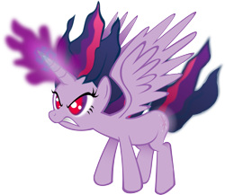 Size: 2687x2327 | Tagged: safe, artist:voaxmasterspydre, character:twilight sparkle, character:twilight sparkle (alicorn), species:alicorn, species:pony, high res, hilarious in hindsight, race swap, simple background, transparent background, vector