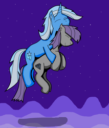 Size: 1536x1800 | Tagged: safe, artist:thecrimsondm, character:maud pie, character:trixie, species:pony, species:unicorn, ship:mauxie, cute, diatrixes, dream, female, lesbian, mare, maudabetes, shipping, sleeping, wrong cutie mark