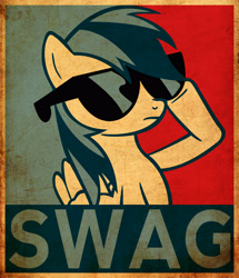 Size: 3504x4075 | Tagged: safe, artist:fr3zo, artist:j-brony, character:rainbow dash, female, hope poster, solo, swag