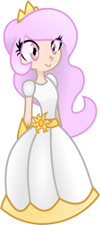 Size: 476x1064 | Tagged: safe, artist:sketchy brush, character:princess celestia, species:human, cewestia, clothing, crown, cute, dress, female, humanized, lovely, pink hair, pink-mane celestia, simple background, transparent background, vector, young, younger