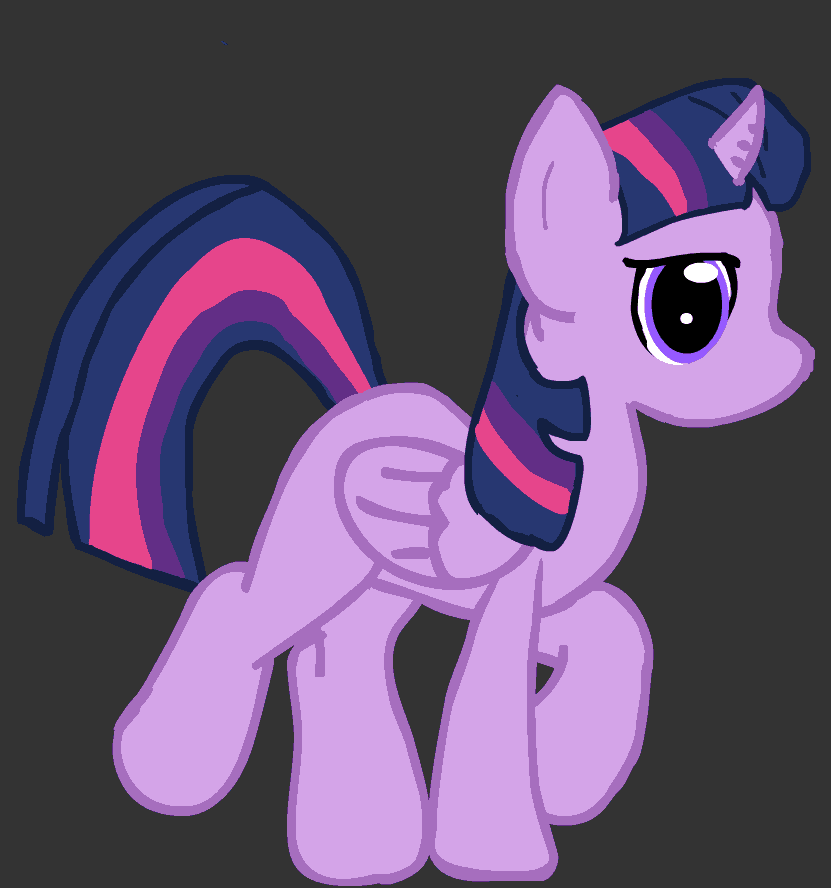 Size: 831x888 | Tagged: safe, artist:carson marain, character:twilight sparkle, character:twilight sparkle (alicorn), species:alicorn, species:pony, animated, female, mare, my little pony, running, trotting, walking