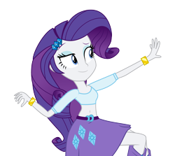 Size: 3920x3500 | Tagged: safe, artist:ponyalfonso, edit, character:rarity, equestria girls:equestria girls, g4, my little pony: equestria girls, my little pony:equestria girls, belly button, clothing, female, inkscape, midriff, request, simple background, sitting, skirt, solo, this is our big night, transparent background, vector, vector edit, wristband
