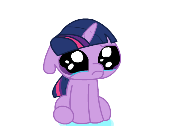 Size: 556x405 | Tagged: safe, artist:keanno, character:twilight sparkle, animated, crying, emotional warfare, female, filly, foal
