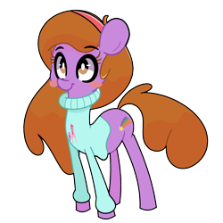 Size: 2000x2000 | Tagged: safe, artist:turtlefarminguy, adventure ponies, gravity falls, mabel pines, maybelle, ponified, solo