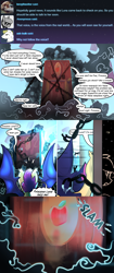 Size: 1400x3325 | Tagged: safe, artist:darkflame75, character:princess luna, character:scootaloo, species:bat pony, species:pegasus, species:pony, bat ponified, chains, comic, dreamscape, offscreen character, race swap, scootabat, student of the night, tumblr