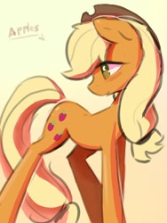 Size: 960x1280 | Tagged: safe, artist:darkflame75, character:applejack, female, solo