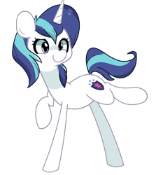 Size: 1280x1371 | Tagged: safe, artist:turtlefarminguy, character:shining armor, species:pony, species:unicorn, g4, cute, female, gleaming shield, mare, raised hoof, raised leg, rule 63, simple background, smiling, solo, transparent background