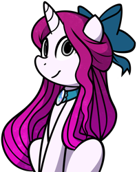 Size: 1793x2256 | Tagged: safe, artist:furrgroup, oc, oc only, oc:princess adelaide, species:crystal pony, species:pony, species:unicorn, crystal unicorn, cute, necklace, solo