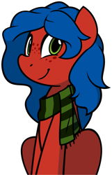 Size: 1151x1787 | Tagged: safe, artist:furrgroup, oc, oc only, oc:taiko drum, species:earth pony, species:pony, clothing, scarf, solo