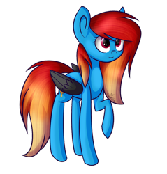 Size: 1024x1071 | Tagged: safe, artist:despotshy, oc, oc only, species:pegasus, species:pony, simple background, solo, transparent background
