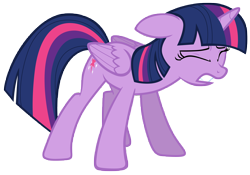 Size: 10000x7000 | Tagged: safe, artist:tardifice, character:twilight sparkle, character:twilight sparkle (alicorn), species:alicorn, species:pony, episode:what about discord?, g4, my little pony: friendship is magic, absurd resolution, eyes closed, female, folded wings, mare, photoshop, simple background, solo, transparent background, vector