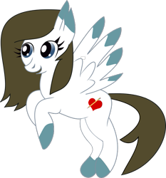 Size: 633x679 | Tagged: safe, artist:rainbowtashie, oc, oc only, species:pegasus, species:pony, cutie mark, floating, inkscape, rearing, simple background, solo, transparent background, vector