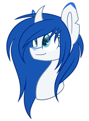 Size: 1060x1440 | Tagged: safe, artist:despotshy, oc, oc only, species:pony, species:unicorn, bust, curved horn, portrait, simple background, solo, transparent background