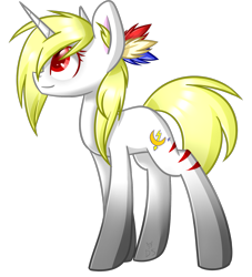 Size: 1305x1440 | Tagged: safe, artist:despotshy, oc, oc only, species:pony, species:unicorn, simple background, solo, transparent background
