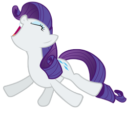 Size: 7400x7000 | Tagged: safe, artist:tardifice, character:rarity, species:earth pony, species:pony, episode:the gift of the maud pie, g4, my little pony: friendship is magic, absurd resolution, behaving like pinkie pie, earth pony rarity, excitement, eyes closed, female, flailing, no horn, open mouth, simple background, solo, transparent background