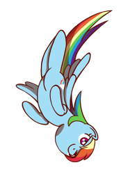 Size: 1280x1707 | Tagged: safe, artist:flutterluv, character:rainbow dash, female, flying, simple background, solo, transparent background