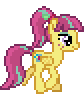 Size: 84x94 | Tagged: safe, artist:botchan-mlp, character:sour sweet, species:pegasus, species:pony, desktop ponies, my little pony:equestria girls, animated, cute, equestria girls ponified, female, gif, mare, pixel art, ponified, simple background, solo, sourbetes, sprite, transparent background, trotting