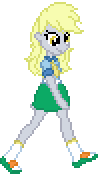 Size: 98x174 | Tagged: safe, artist:botchan-mlp, character:derpy hooves, desktop ponies, my little pony:equestria girls, animated, female, gif, pixel art, simple background, smiling, solo, sprite, transparent background, walking