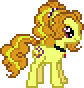 Size: 84x88 | Tagged: safe, artist:botchan-mlp, character:adagio dazzle, species:earth pony, species:pony, my little pony:equestria girls, adoragio, animated, blinking, cute, equestria girls ponified, female, gif, mare, ponified, simple background, solo, standing, transparent background