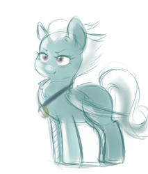 Size: 4000x4688 | Tagged: safe, artist:mrscurlystyles, character:fleetfoot, species:pegasus, species:pony, absurd resolution, colored sketch, cute, female, mare, medal, simple background, smiling, solo, white background