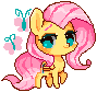 Size: 89x84 | Tagged: safe, artist:snow angel, character:fluttershy, species:pony, cute, female, pixel art, shyabetes, simple background, smiling, solo, transparent background