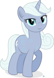 Size: 2000x2891 | Tagged: safe, artist:arifproject, oc, oc only, oc:moonbow, species:pony, species:unicorn, 2018 community collab, derpibooru community collaboration, lidded eyes, looking at you, raised hoof, simple background, smiling, solo, transparent background, vector