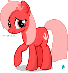 Size: 1900x2059 | Tagged: safe, artist:arifproject, oc, oc only, oc:downvote, species:earth pony, species:pony, derpibooru, derpibooru ponified, meta, ponified, raised hoof, sad, simple background, solo, transparent background, vector