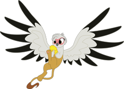 Size: 4729x3397 | Tagged: safe, artist:up1ter, oc, oc only, oc:vistamage, species:griffon, rule 63, simple background, solo, transparent background