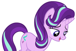 Size: 3872x2608 | Tagged: safe, artist:andoanimalia, character:starlight glimmer, species:pony, episode:every little thing she does, g4, my little pony: friendship is magic, female, mare, open mouth, reaction image, simple background, solo, transparent background, vector