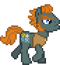 Size: 86x92 | Tagged: safe, artist:botchan-mlp, character:rogue, species:earth pony, species:pony, animated, henchmen, male, pixel art, simple background, solo, stallion, transparent background, trotting, walking