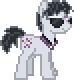 Size: 74x80 | Tagged: safe, artist:botchan-mlp, character:withers, species:earth pony, species:pony, animated, henchmen, male, pixel art, simple background, solo, stallion, transparent background