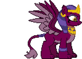 Size: 266x194 | Tagged: safe, artist:botchan-mlp, character:sphinx, species:pony, species:sphinx, desktop ponies, episode:daring done, animated, cute, female, mare, pixel art, simple background, smiling, solo, sphinxdorable, sprite, standing, transparent background