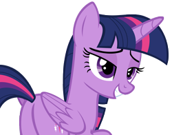 Size: 6024x4712 | Tagged: safe, artist:andoanimalia, character:twilight sparkle, character:twilight sparkle (alicorn), species:alicorn, species:pony, episode:the hearth's warming club, g4, my little pony: friendship is magic, absurd resolution, butt, female, lidded eyes, plot, simple background, smiling, solo, transparent background, vector