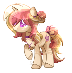 Size: 2064x2100 | Tagged: safe, artist:sugaryicecreammlp, base used, oc, oc only, oc:morning glory, species:pony, species:unicorn, commission, digital art, female, hair over one eye, high res, mare, signature, simple background, smiling, solo, transparent background, wingding eyes