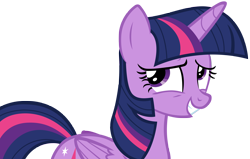 Size: 4340x2756 | Tagged: safe, artist:andoanimalia, character:twilight sparkle, character:twilight sparkle (alicorn), species:alicorn, species:pony, episode:the washouts, g4, my little pony: friendship is magic, embarrassed, female, mare, simple background, solo, teeth, transparent background, vector
