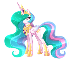 Size: 2695x2236 | Tagged: safe, artist:sugaryicecreammlp, character:princess celestia, species:alicorn, species:pony, crown, female, jewelry, mare, necklace, regalia, simple background, solo, transparent background