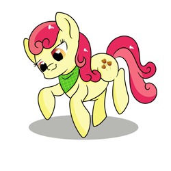 Size: 3000x3000 | Tagged: safe, artist:rainbowtashie, character:apple bumpkin, species:pony, apple family member, simple background, solo, transparent background