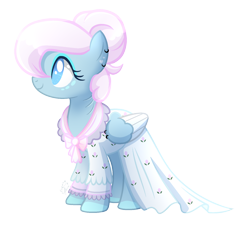 Size: 1636x1536 | Tagged: safe, artist:sugaryicecreammlp, base used, species:pegasus, species:pony, episode:a hearth's warming tail, g4, my little pony: friendship is magic, clothing, dress, female, mare, merry, simple background, solo, transparent background