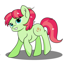 Size: 3000x3000 | Tagged: safe, artist:rainbowtashie, character:apple dumpling, species:pony, apple family member, background pony, simple background, solo, transparent background