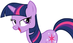 Size: 5554x3296 | Tagged: safe, artist:andoanimalia, character:twilight sparkle, character:twilight sparkle (unicorn), species:pony, species:unicorn, episode:owl's well that ends well, g4, my little pony: friendship is magic, faec, female, lidded eyes, mare, open mouth, simple background, solo, transparent background, vector
