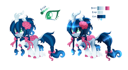 Size: 1804x988 | Tagged: safe, artist:sugaryicecreammlp, oc, oc only, species:kirin, female, simple background, solo, transparent background